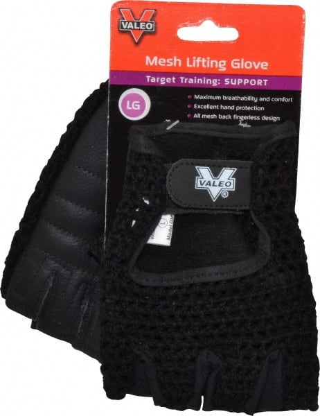 Series V340 General Purpose Work Gloves: Size Large, Leather MPN:VA4575LG