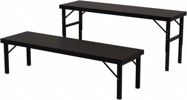 Stationary Work Table: Gray MPN:F87860A0