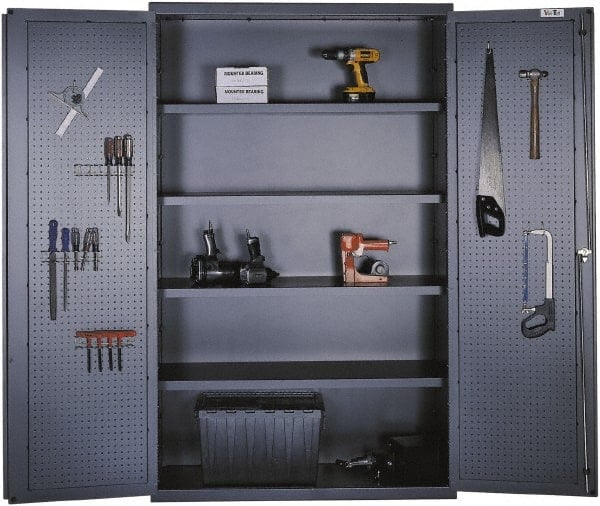 Pegboard Storage Cabinet: 48