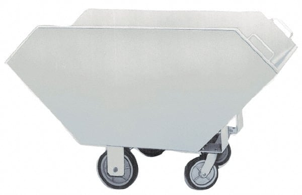 Steel Basket Truck: 17.5 cu ft, 1,500 lb Capacity, 40