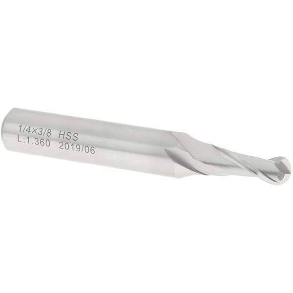 Ball End Mill: 1/4