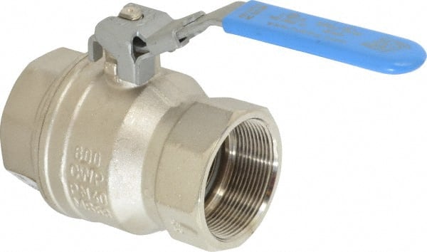 1-Way Manual Ball Valve: 2