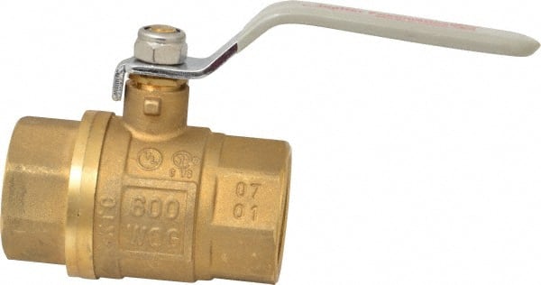 2-Way Manual Ball Valve: 1-1/4