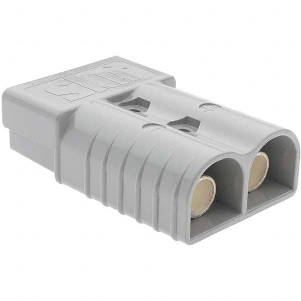 2/0 AWG, 600 V, 350 A, Silver-Plated Copper Battery Connector MPN:63843