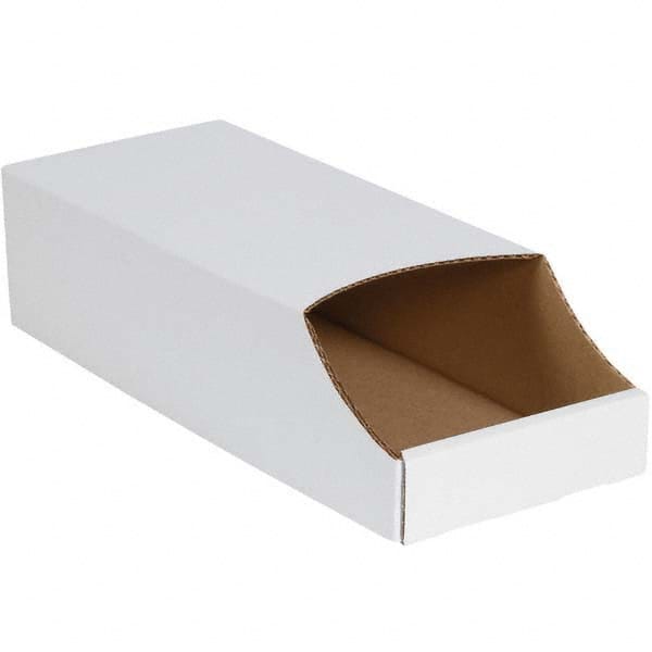 Cardboard Stack & Nest Bin: White MPN:BINB718