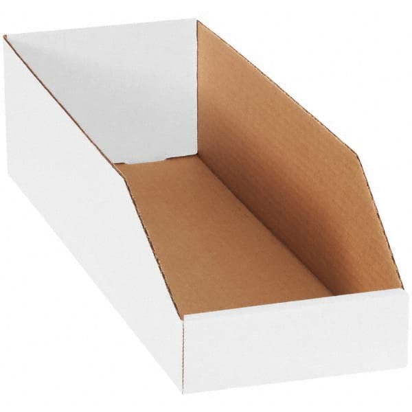 Cardboard Drawer Bin: White MPN:BINBWZ618