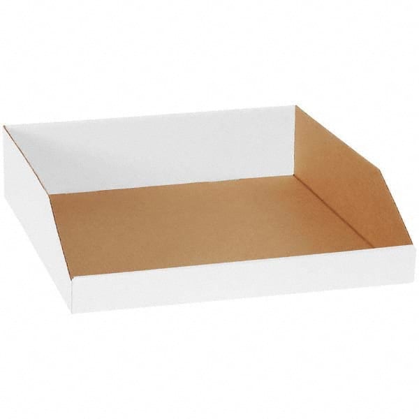 Cardboard Drawer Bin: White MPN:BINEB1818