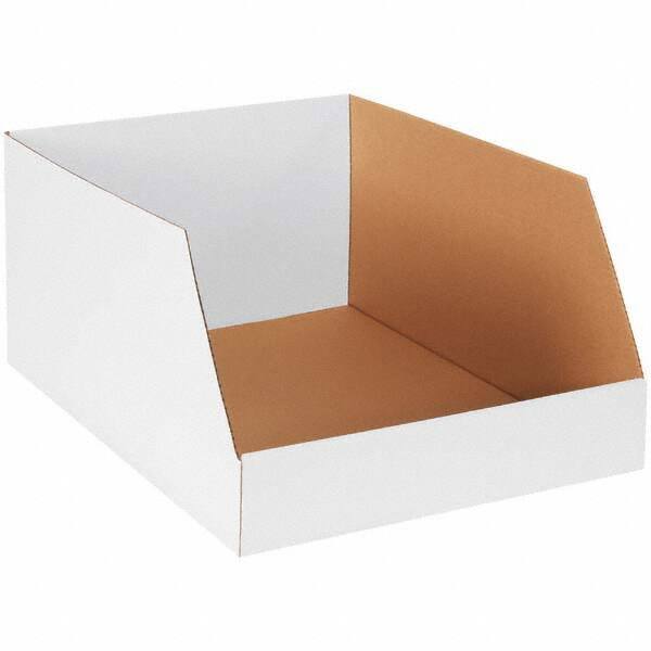 Cardboard Drawer Bin: White MPN:BINJ182412