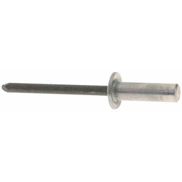 Closed End Sealing Blind Rivet: Size 66, Dome Head, Aluminum Body, Steel Mandrel MPN:34208