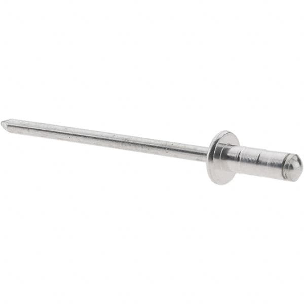 Blind Rivet: Dome Head, Aluminum Body, Steel Mandrel MPN:34221