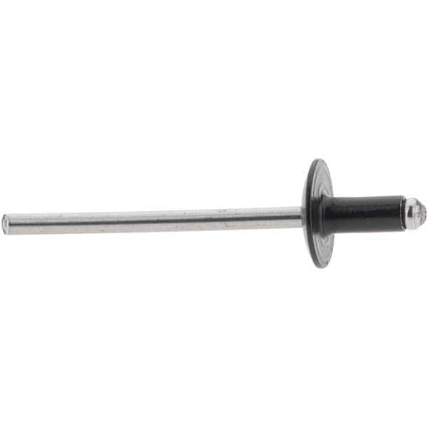 Peel Blind Rivet: Large Flange Head, Aluminum Body, Steel Mandrel MPN:BDKP78953