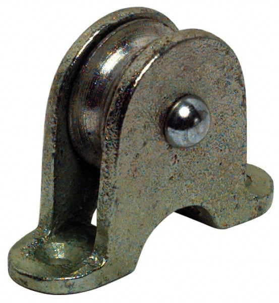 Single Open Upright Mount Guidance Pulley MPN:3-010-18-86-