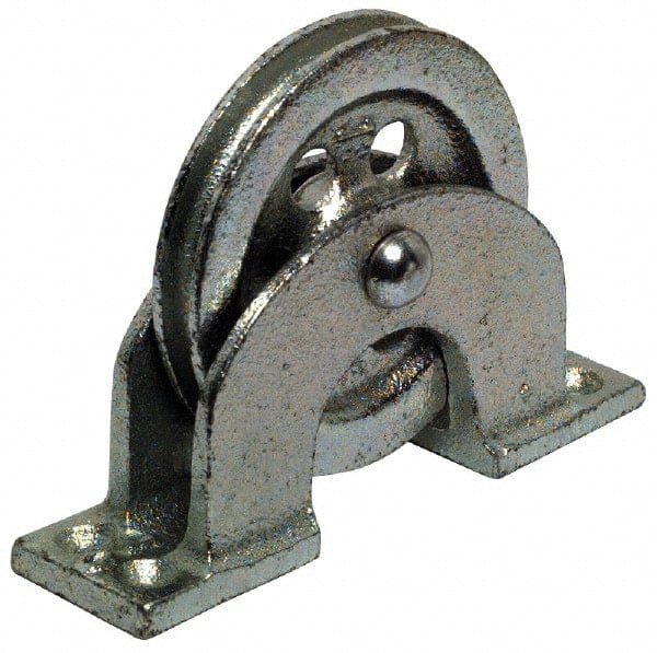 Single Open Upright Mount Guidance Pulley MPN:3-300-25-86-