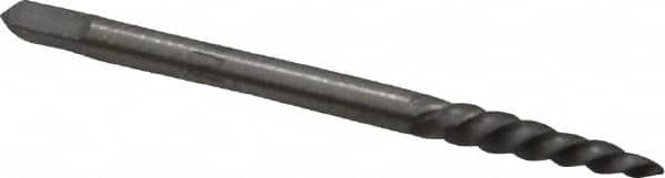 Spiral Flute Screw Extractor: Size #1, for 3/32 to 5/32