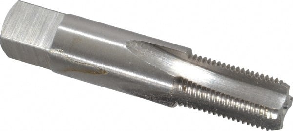 British Standard Pipe Tap: 1/8-28 G(BSP), Plug Chamfer, 4 Flutes MPN:JY79772604