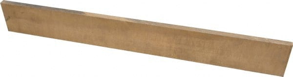 1/4 Inch Thick x 1-1/2 Inch Wide x 1 Ft. Long, Bronze Rectangular Bar MPN:AG021212