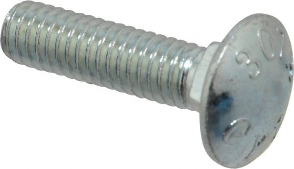 Carriage Bolt: 5/16-18, 1-1/4