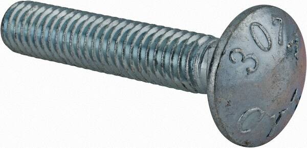 Carriage Bolt: 5/16-18, 1-3/4