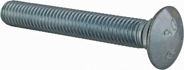 Carriage Bolt: 1/2-13, 3-1/2