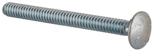 Carriage Bolt: #10-24, 2