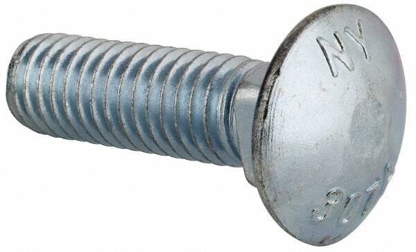 Carriage Bolt: 7/16-14, 1-1/2