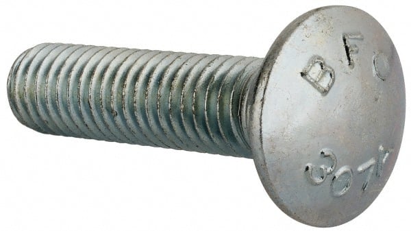 Carriage Bolt: 7/16-14, 1-3/4