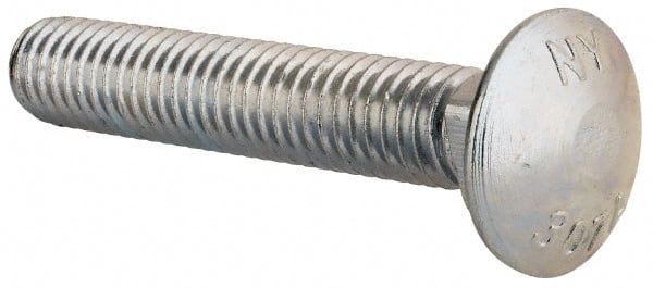 Carriage Bolt: 7/16-14, 2-1/2