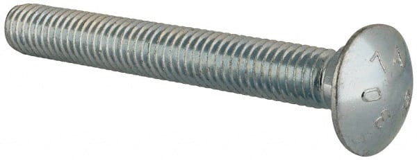 Carriage Bolt: 7/16-14, 3-1/2