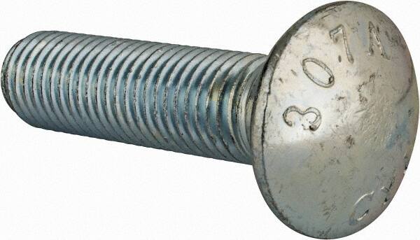 Carriage Bolt: 3/4-10, 3