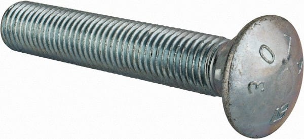 Carriage Bolt: 3/4-10, 4-1/2