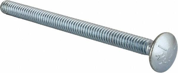 Carriage Bolt: 1/4-20, 3-1/2