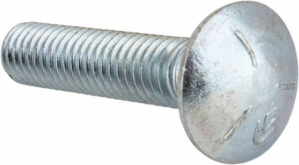 Carriage Bolt: 3/8-16, 1-3/4