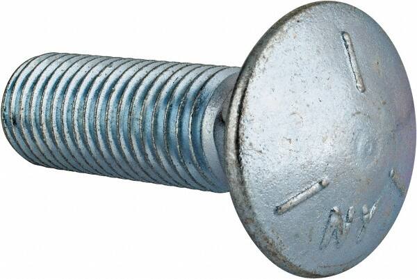 Carriage Bolt: 3/4-10, 2-1/2