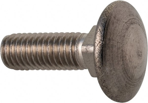 Carriage Bolt: M5 x 0.80, 16 mm Length Under Head, Square Neck MPN:CA6X05016-050BX