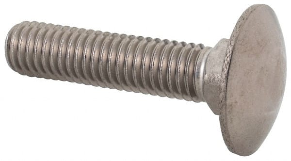 Carriage Bolt: M8 x 1.25, 35 mm Length Under Head, Square Neck MPN:CA6X08035-025BX