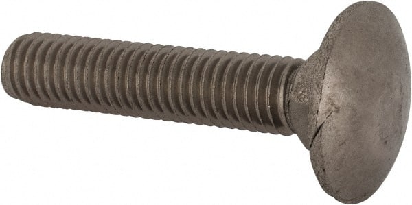 Carriage Bolt: M8 x 1.25, 40 mm Length Under Head, Square Neck MPN:CA6X08040-025BX