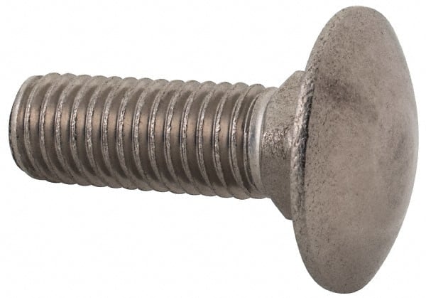 Carriage Bolt: M10 x 1.50, 30 mm Length Under Head, Square Neck MPN:CA6X10030-050BX