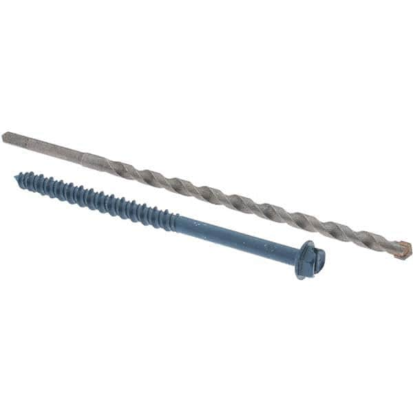 Concrete & Masonry Screw: 1/4