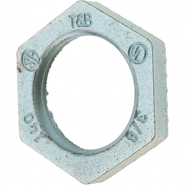 Conduit Locknut: Steel, 3/8