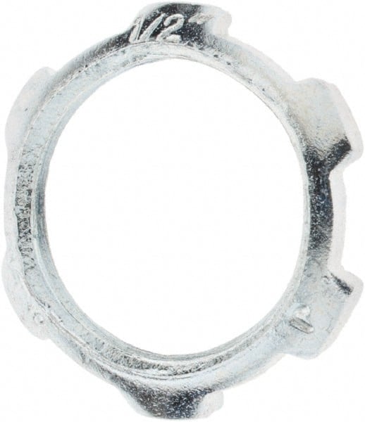 Conduit Locknut: Steel, 1/2