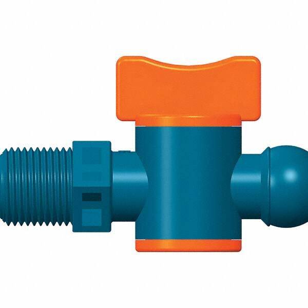 Coolant Hose Valves, Hose Inside Diameter (Inch): 3/8 , Connection Type: Male x Female , Body Material: POM , Number Of Pieces: 2  MPN:3207(BSPT)X2