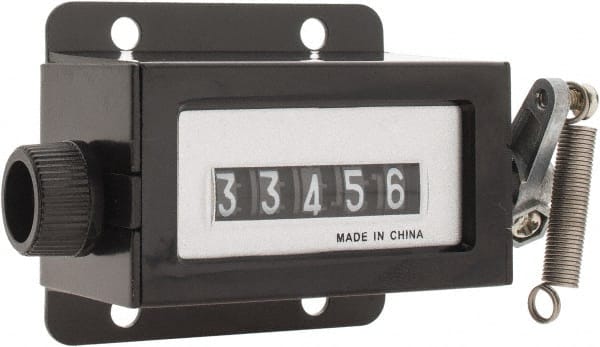 5 Digit Mechanical & Digital Display Counter MPN:6840-1610