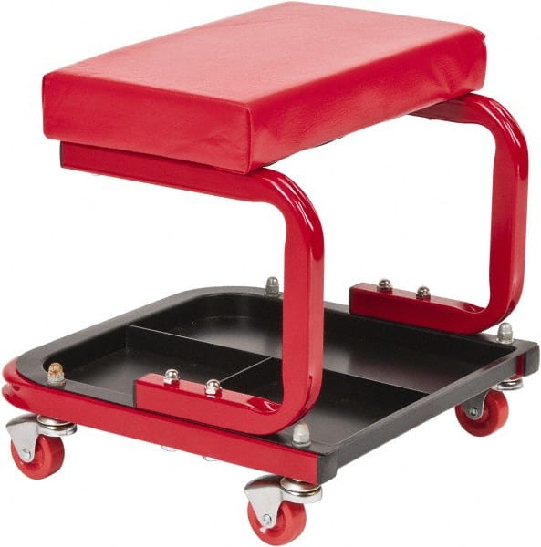 260 Lb Capacity, 4 Wheel Creeper Seat with Tray MPN:TR6100A