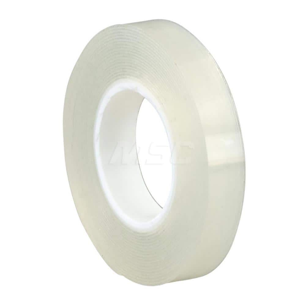 Transparent Double-Sided Foam Tape: 1/2