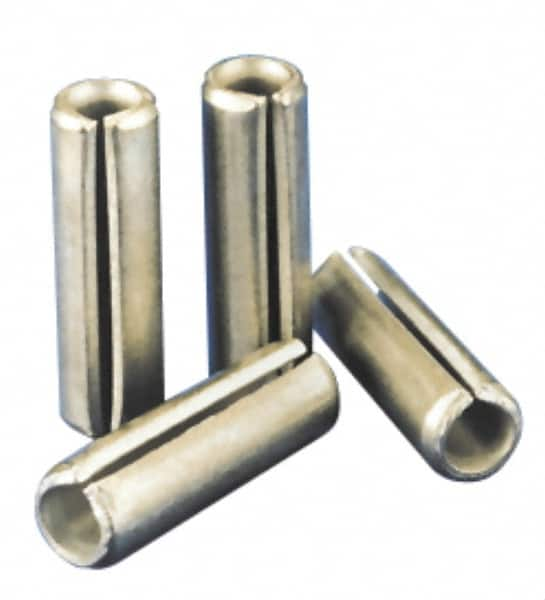 Slotted Spring Pin: 5 mm Long, 1070-1080 Steel MPN:R57900533