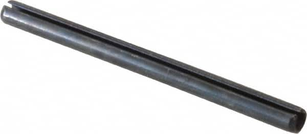 Slotted Spring Pin: 40 mm Long, 1070-1080 Steel MPN:R57900595