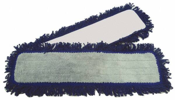 Dust Mop Pad: Microfiber, 5-1/2