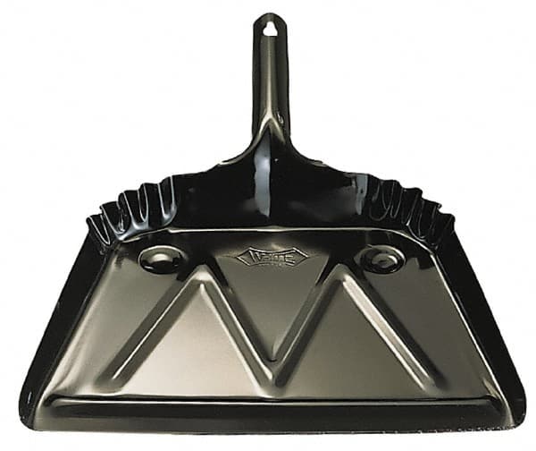 Handheld Dustpan: Steel Body, Metal Handle MPN:108402