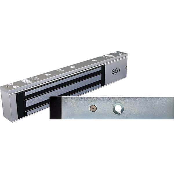 Electromagnet Locks, Average Magnetic Pull: 1200.0lb , Overall Depth: 1in , Timer: Yes , Finish: Aluminum  MPN:10MAGLOCK1ULDS