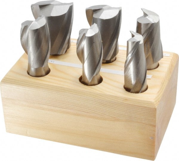 End Mill Set: 2 Flute, Square End MPN:320-2066